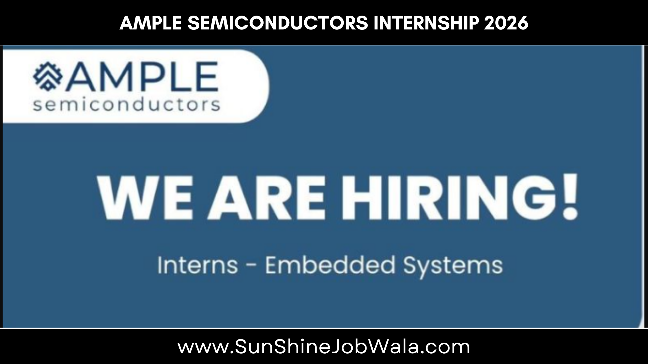 Ample Semiconductors Internship 2026